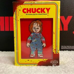 Universal studios Halloween Horror Nights HHN Box Pin Chucky Child’s Play